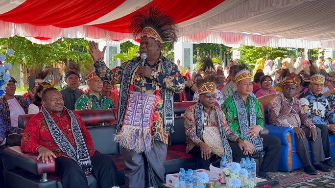 Peluncuran Sekolah Gratis Kota Sorong
