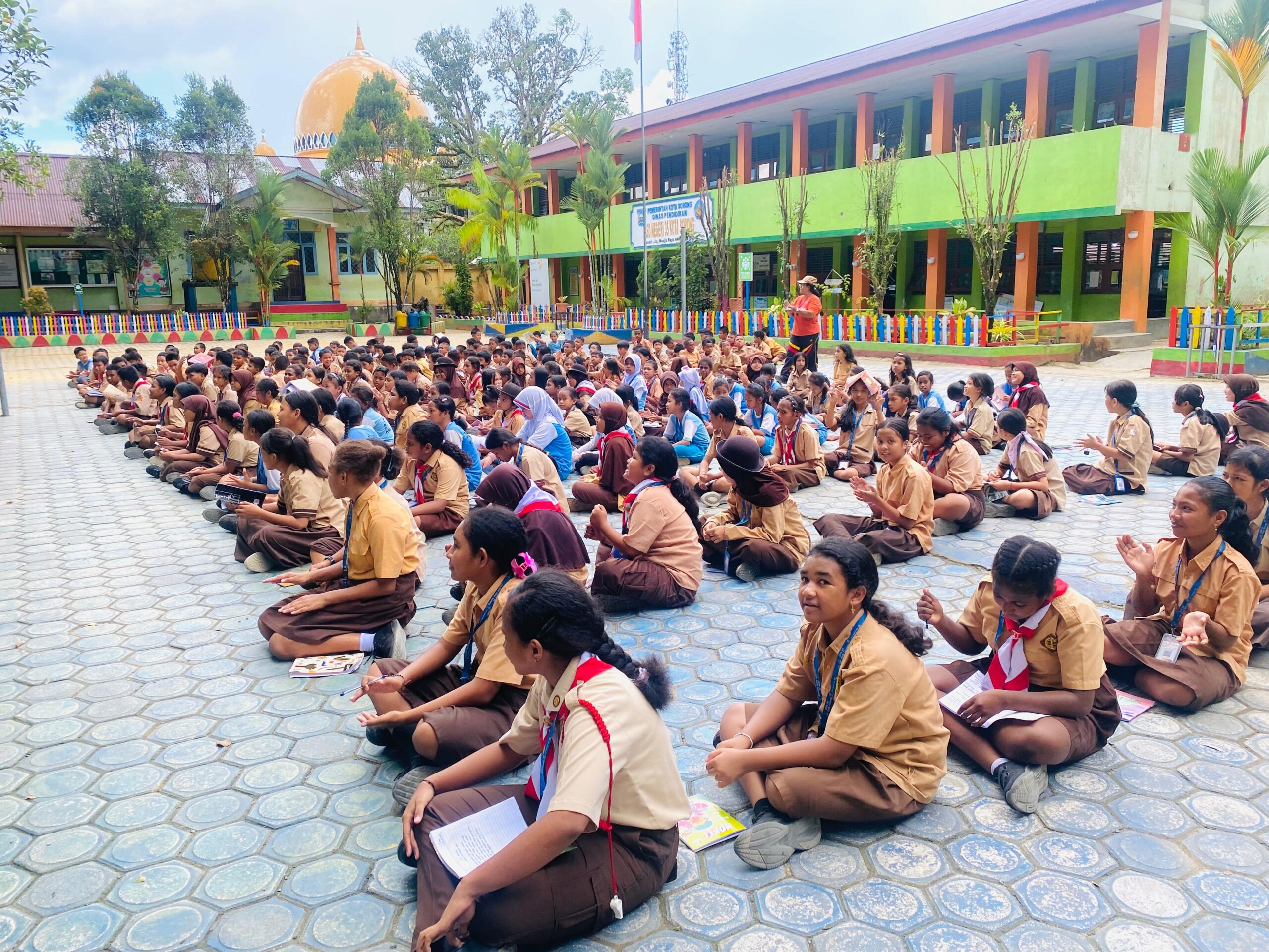 Aktivitas Ekstrakurikuler Pramuka SD Negeri 35 Kota Sorong