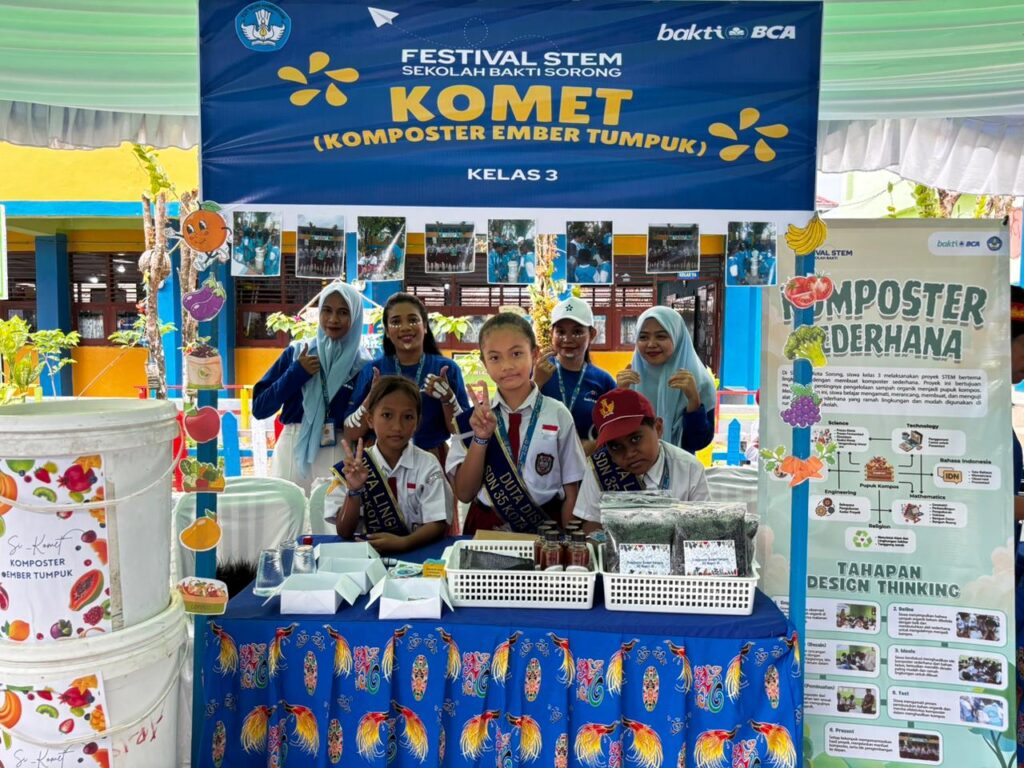 stand karya STEM SDN 35 KOTA SORONG