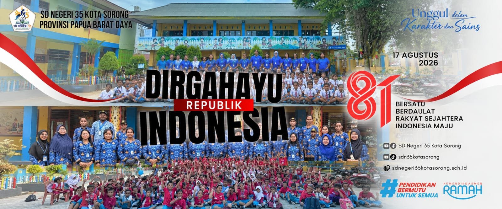 Upacara kemerdekaan RI ke 81
