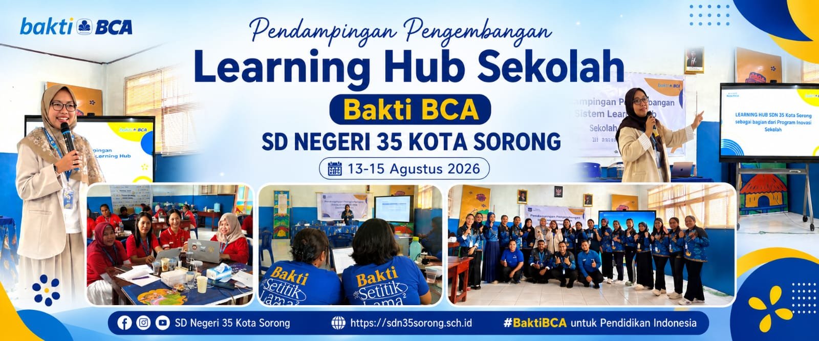 Pendampingan pengembangan sistem Learning Hub