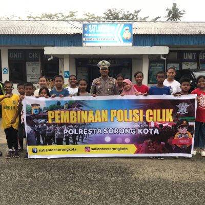 Polisi Cilik oleh siswa kelas 4 sampai 6