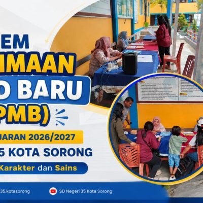 SPMB SDN 35 Kota Sorong 2026