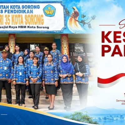Selamat Hari Kesaktian Pancasila 2026, SD Negeri 35 Kota Sorong